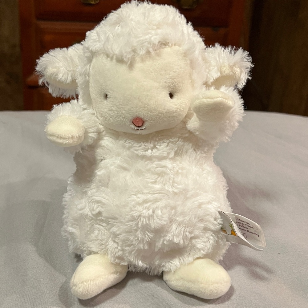 Bunnies By The Bay Wee Kiddo Lamb Easter 7" Stuffed Animal Plush Sheep Toy Lovey